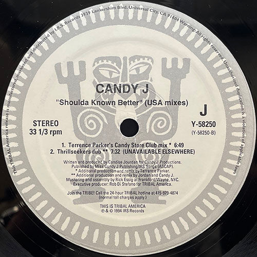 CANDY J // SHOULDA KNOWN BETTER (USA MIXES) (5VER)