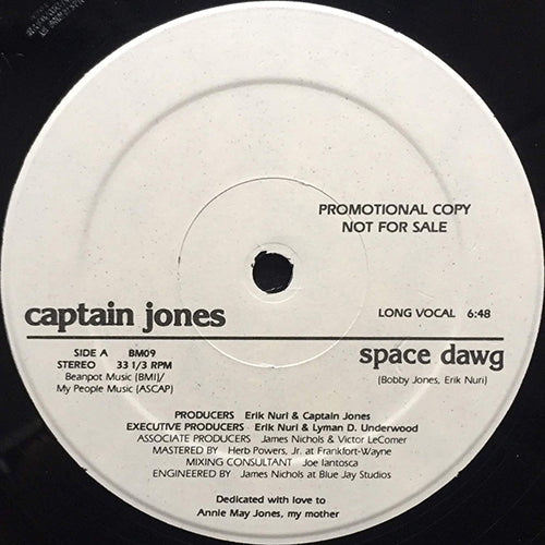 CAPTAIN JONES // SPACE DAWG (6:48) / DUB (7:16)