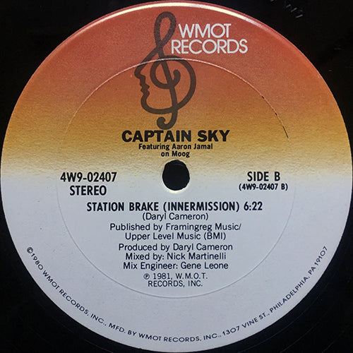 CAPTAIN SKY // STATION BRAKE (5:59) / STATION BRAKE (INNERMISSION) (6:22)