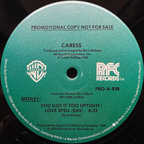 CARESS // MEDLEY : YOU GOT IT TOO UPTIGHT / LOVE SPELL (EDIT) (8:23)