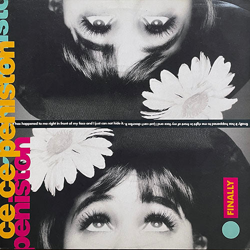 CE CE PENISTON // FINALLY (LP) inc. WE GOT A LOVE THANG / INSIDE THAT I CRIED / LIFELINE / IT SHOULD HAVE BEEN YOU / KEEP ON WALKIN' / CRAZY LOVE / I SEE YOU / YOU WIN, I WIN, WE LOSE / VIRTUE