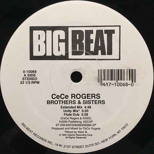CE CE ROGERS // BROTHERS & SISTERS (6VER)