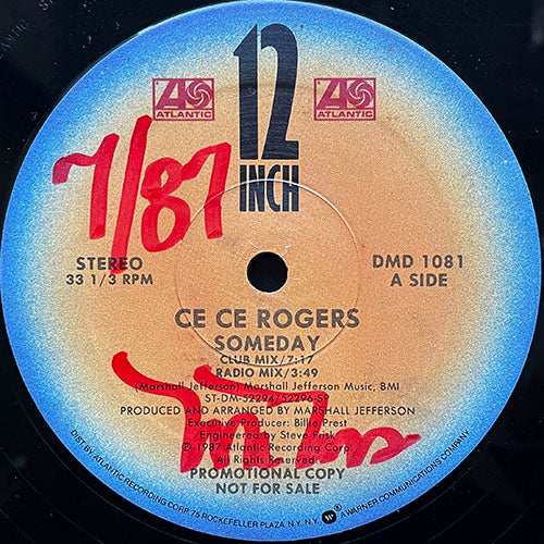 CE CE ROGERS // SOMEDAY (4VER)
