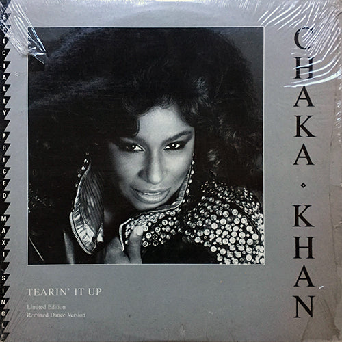 CHAKA KHAN // TEARIN' IT UP (LONG VERSION REMIX) (7:21) / (INSTRUMENTAL VERSION) (8:07)