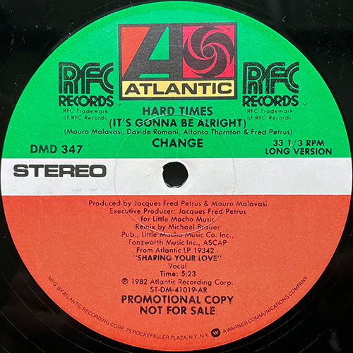 CHANGE // HARD TIMES (IT'S GONNA BE ALRIGHT) (5:23/3:58)