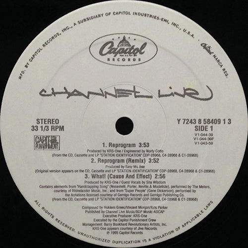 CHANNEL LIVE // REPROGRAM (2VER) / WHAT / MAD IZM (2VER)