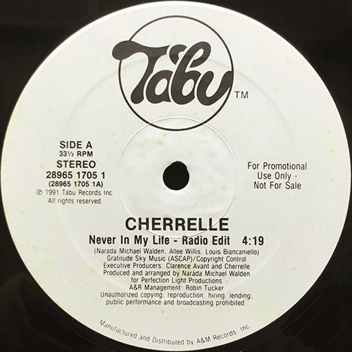 CHERRELLE // NEVER IN MY LIFE (4:19/5:08)