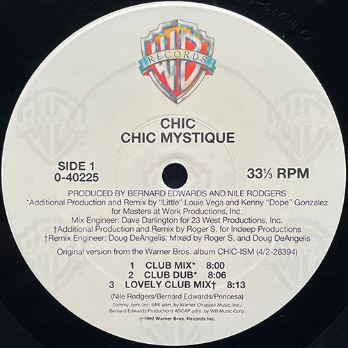 CHIC // CHIC MYSTIQUE (7VER)