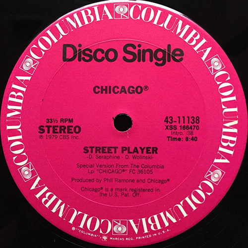 CHICAGO // STREET PLAYER (8:40) / WINDOW DREAMIN' (4:07)