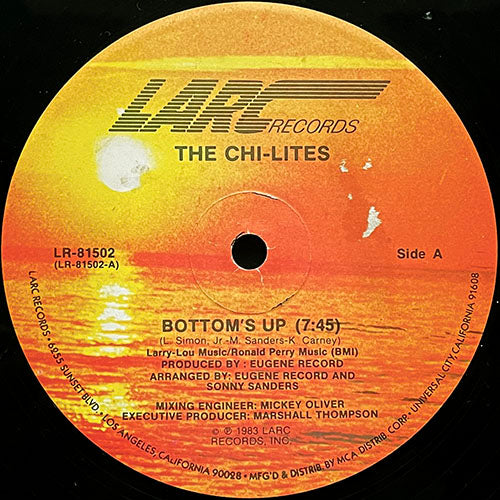 CHI-LITES // BOTTOM'S UP (7:45) / BOTTOM'S UP "GROOVE" (6:54)