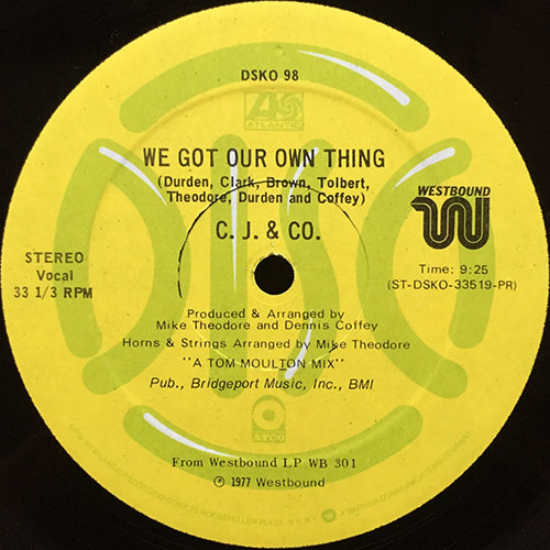 C.J. & CO. // WE GOT OUR OWN THING (9:25)