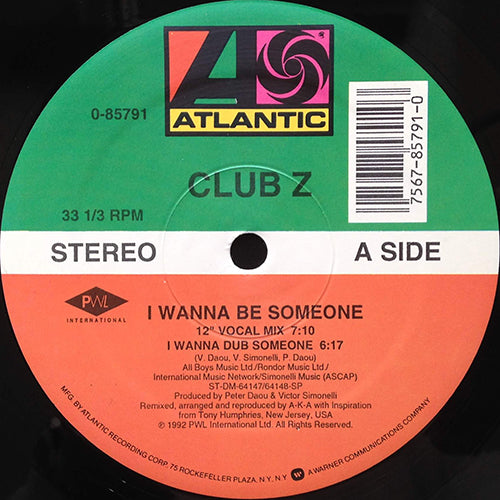 CLUB Z // I WANNA BE SOMEONE (4VER)