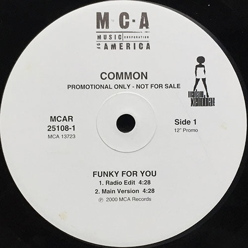 COMMON feat. BILAL & JILL SCOTT // FUNKY FOR YOU (4VER)