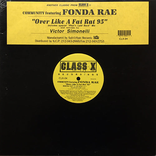 COMMUNITY feat. FONDA RAE // OVER LIKE A FAT RAT '95 (4VER)