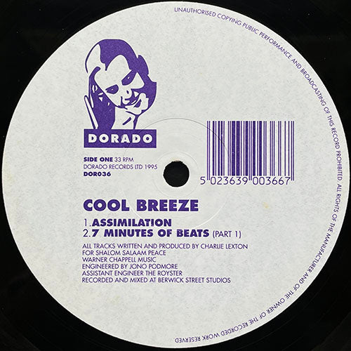 COOL BREEZE // ASSIMILATION / 7 MINUTES OF BEATS (PART 1&2) / ASSIMILABLE ATMOSPHERE