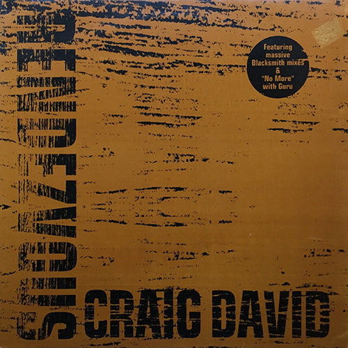 CRAIG DAVID / GURU // RENDEZVOUS (3VER) / NO MORE – next records japan
