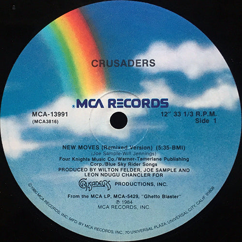 CRUSADERS // NEW MOVES (REMIXED VERSION) (5:35) / (DUB VERSION) (6:26) / (ORIGINAL) (3:45)