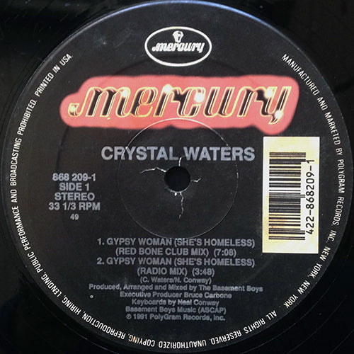 CRYSTAL WATERS // GYPSY WOMAN (4VER)