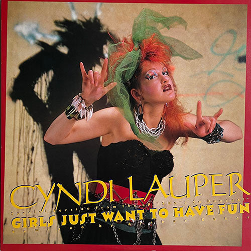 CYNDI LAUPER // GIRLS JUST WANT TO HAVE FUN (EXTENDED VERSION) / FUN WITH V. KNUTSN (INSTRUMENTAL) / XTRA FUN