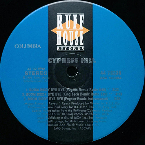 CYPRESS HILL // BOOM BIDDY BYE BYE (6VER)