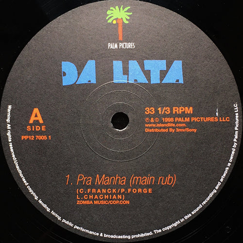 DA LATA // PRA MANHA (3VER)