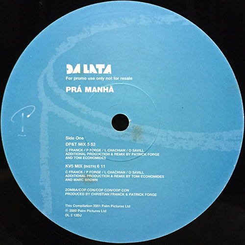 DA LATA // PRA MANHA (REMIXES) (8VER)