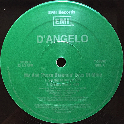 D'ANGELO // ME AND THOSE DREAMIN' EYES OF MINE (4VER)