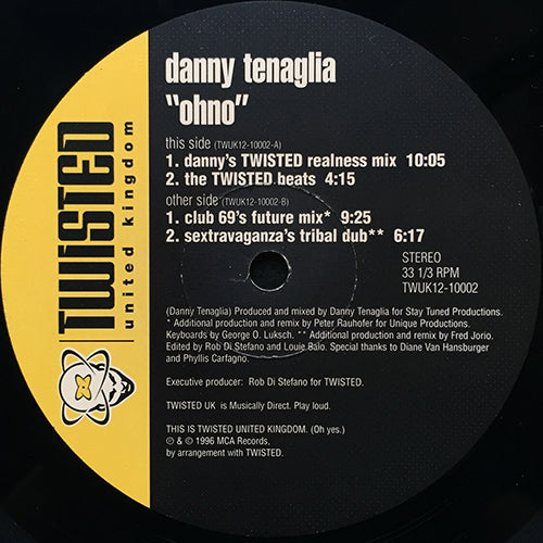 DANNY TENAGLIA // OHNO (4VER)