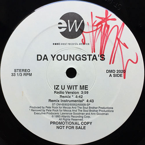 DA YOUNGSTA'S // IZ U WIT ME (5VER) / IT'Z NATURAL (2VER) – next