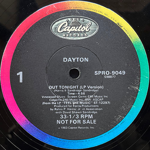 DAYTON // OUT TONIGHT (4:56/3:45)