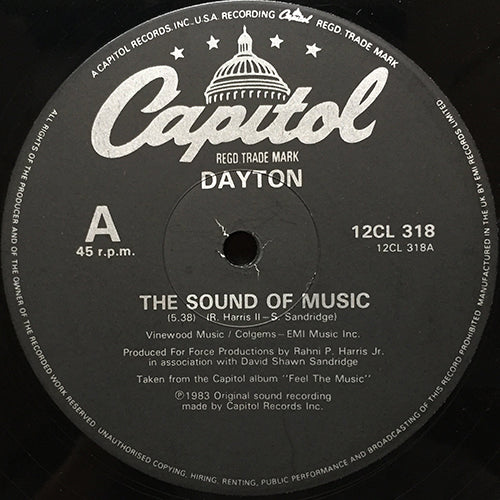 DAYTON // THE SOUND OF MUSIC (5:38) / EYES ON YOU (6:44) / LOVE YOU ANYWAY (4:25)