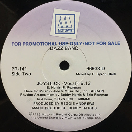 DAZZ BAND // SWOOP (I'M YOURS) (8:30) / JOYSTICK (6:13)