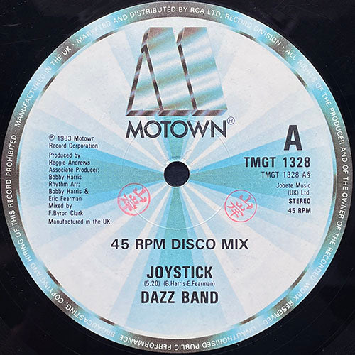 DAZZ BAND // JOYSTICK (5:20) / DON'T GET CAUGHT IN THE MIDDLE (4:50)