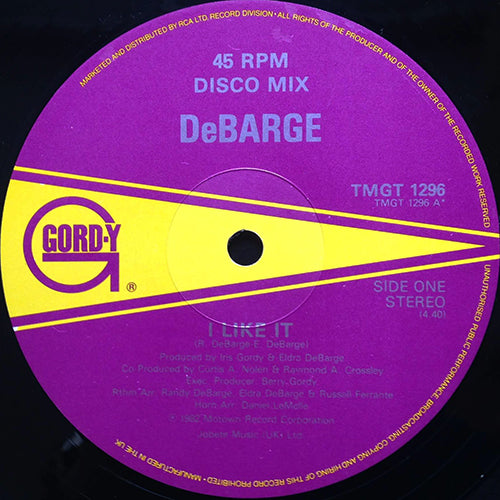DEBARGE // I LIKE IT (4:40) / HESITATED (3:44)