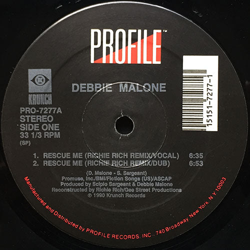 DEBBIE MALONE // RESCUE ME (4VER)