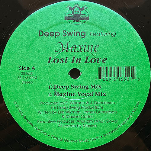 DEEP SWING feat. MAXINE // LOST IN LOVE (4VER)