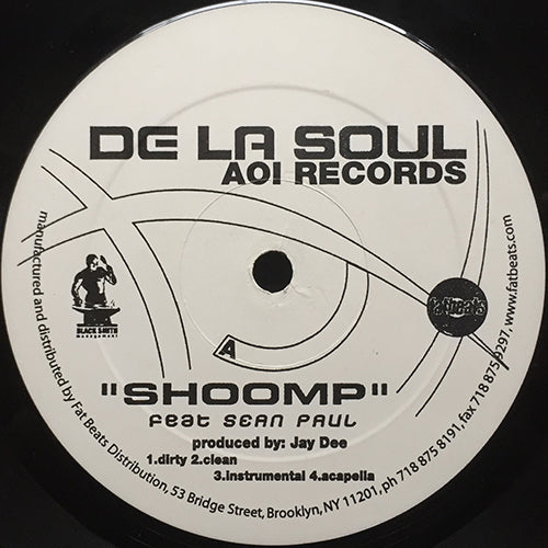 DE LA SOUL feat. SEAN PAUL // SHOOMP (3VER) / MUCH MORE (3VER)
