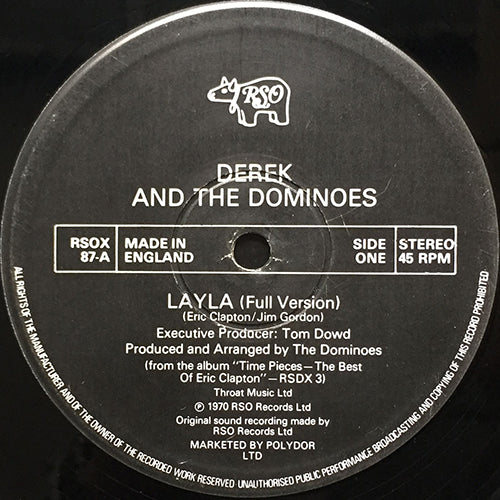 DEREK & THE DOMINOS / ERIC CLAPTON // LAYLA (FULL VERSION) / WONDERFUL TONIGHT (LIVE)