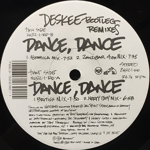 DESKEE // DANCE, DANCE (BOOTLEG REMIXES) (4VER)