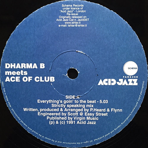 DHARMA B meets ACE OF CLUBS // EVERYTHING'S GOIN' TO THE BEAT (2VER)