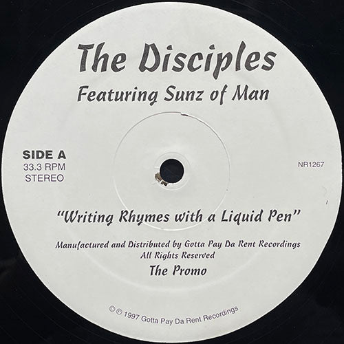 DISCIPLES feat. SUNZ OF MAN // WRITING RHYMES WITH A LIQUID PEN