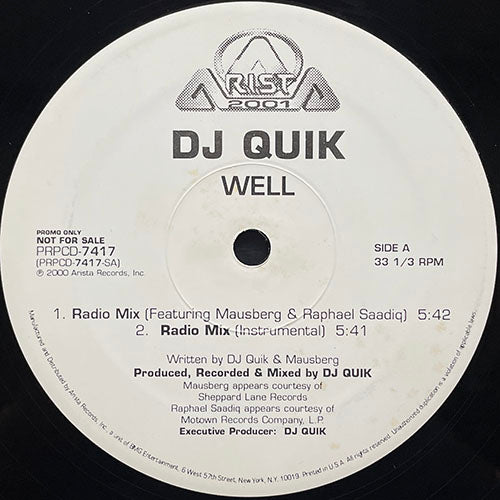 DJ QUIK // WELL (5VER)