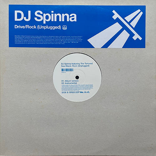 DJ SPINNA feat. SHADOWMAN / TORTURED SOUL BAND // DRIVE (3VER) / ROCK (UNPLUGGED) (2VER)
