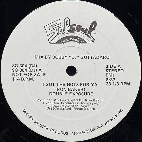 DOUBLE EXPOSURE // I GOT THE HOTS FOR YA (8:37/7:48)