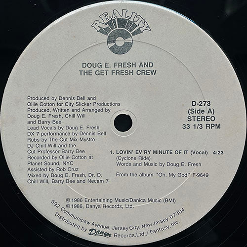 DOUG E. FRESH // LOVIN' EVE'RY MINUTE OF IT (3VER)