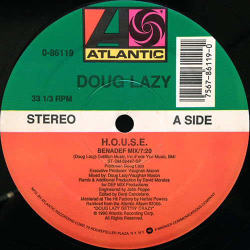 DOUG LAZY // H.O.U.S.E. (3VER)