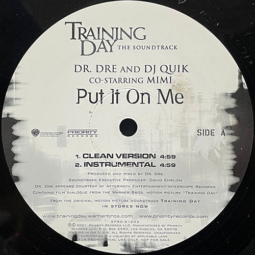 DR. DRE AND DJ QUIK // PUT IT ON ME (3VER)