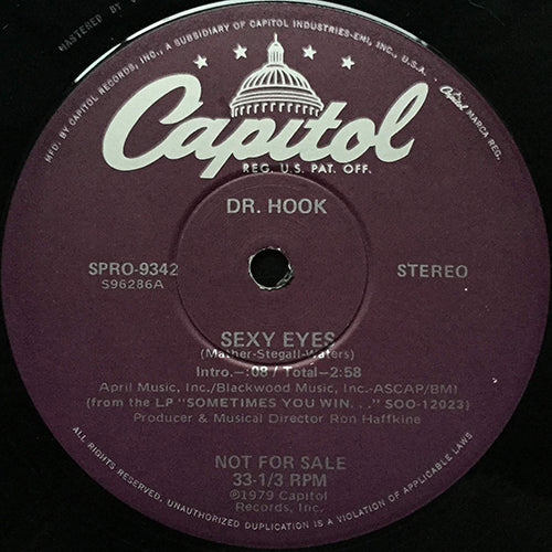 DR. HOOK // SEXY EYES (2:58)