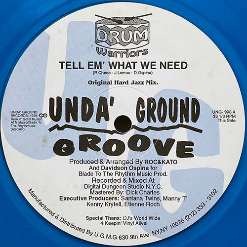 DRUM WARRIORS // TELL EM' WHAT WE NEED (3VER)