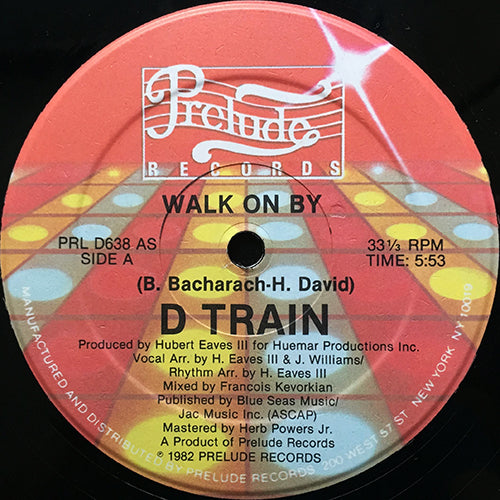 D TRAIN // WALK ON BY (5:53) / "D" TRAIN (DUB) (7:23) / TRYIN' TO GET OVER (5:40)